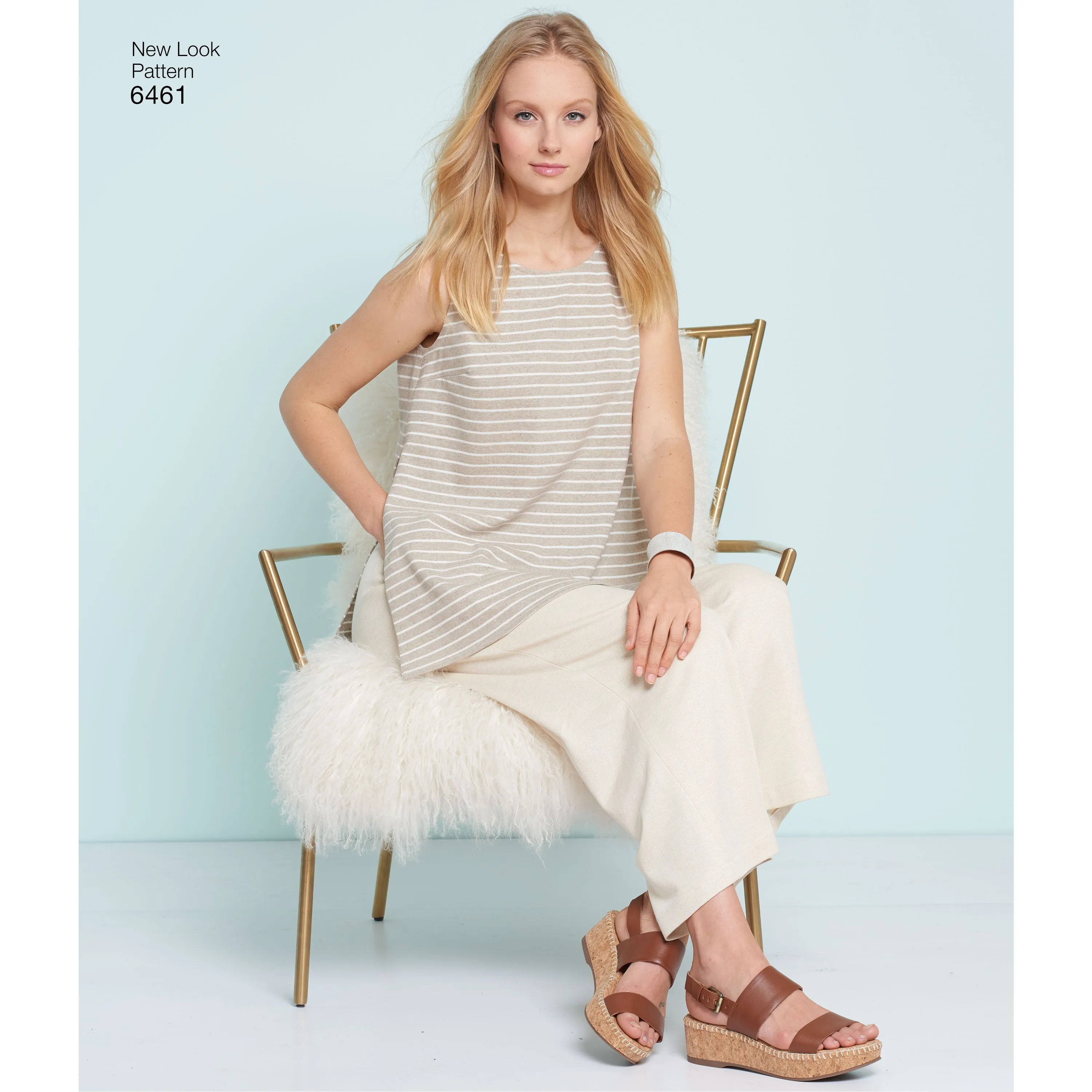 6461 Misses' Dress, Tunic, Top and Cropped Pants