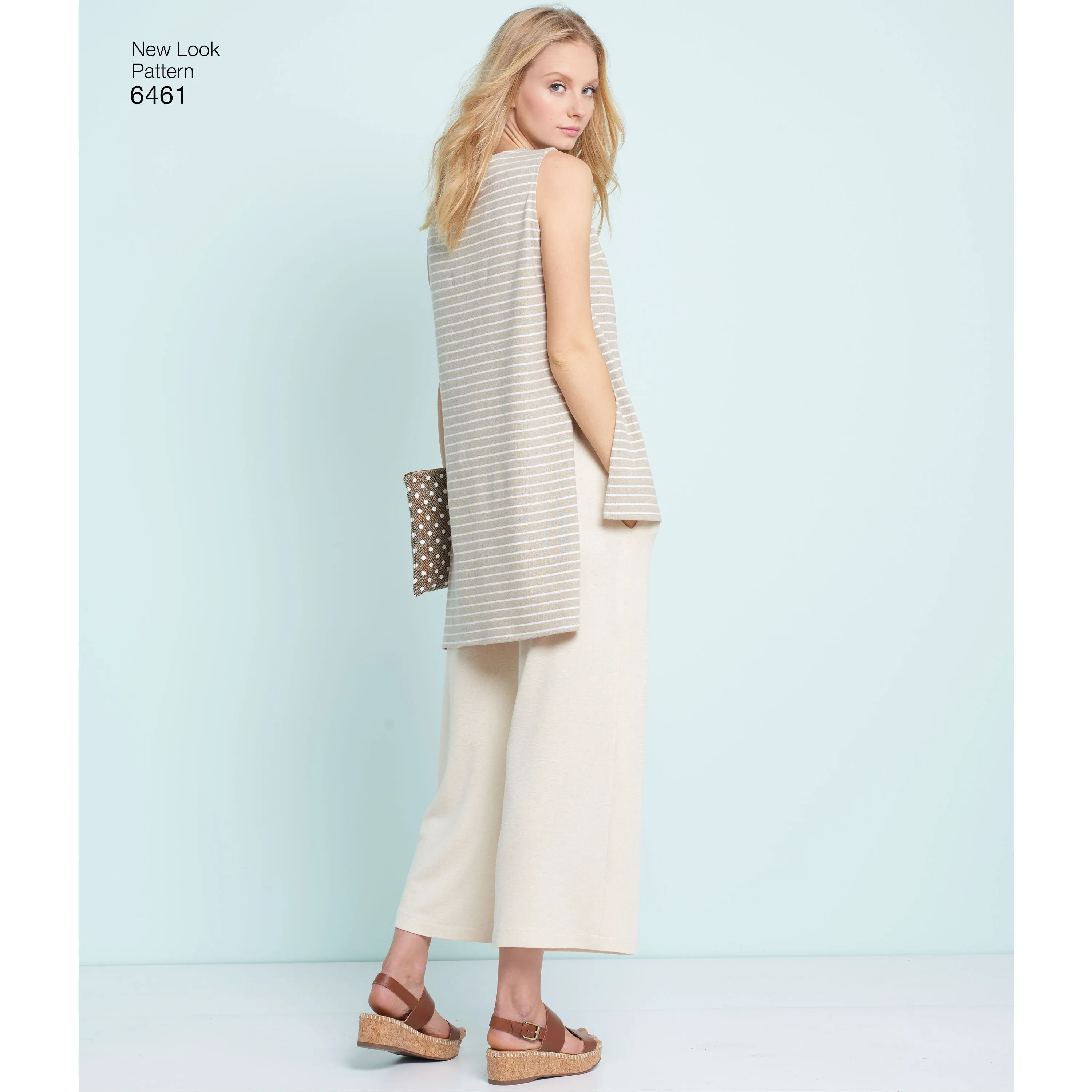 6461 Misses' Dress, Tunic, Top and Cropped Pants