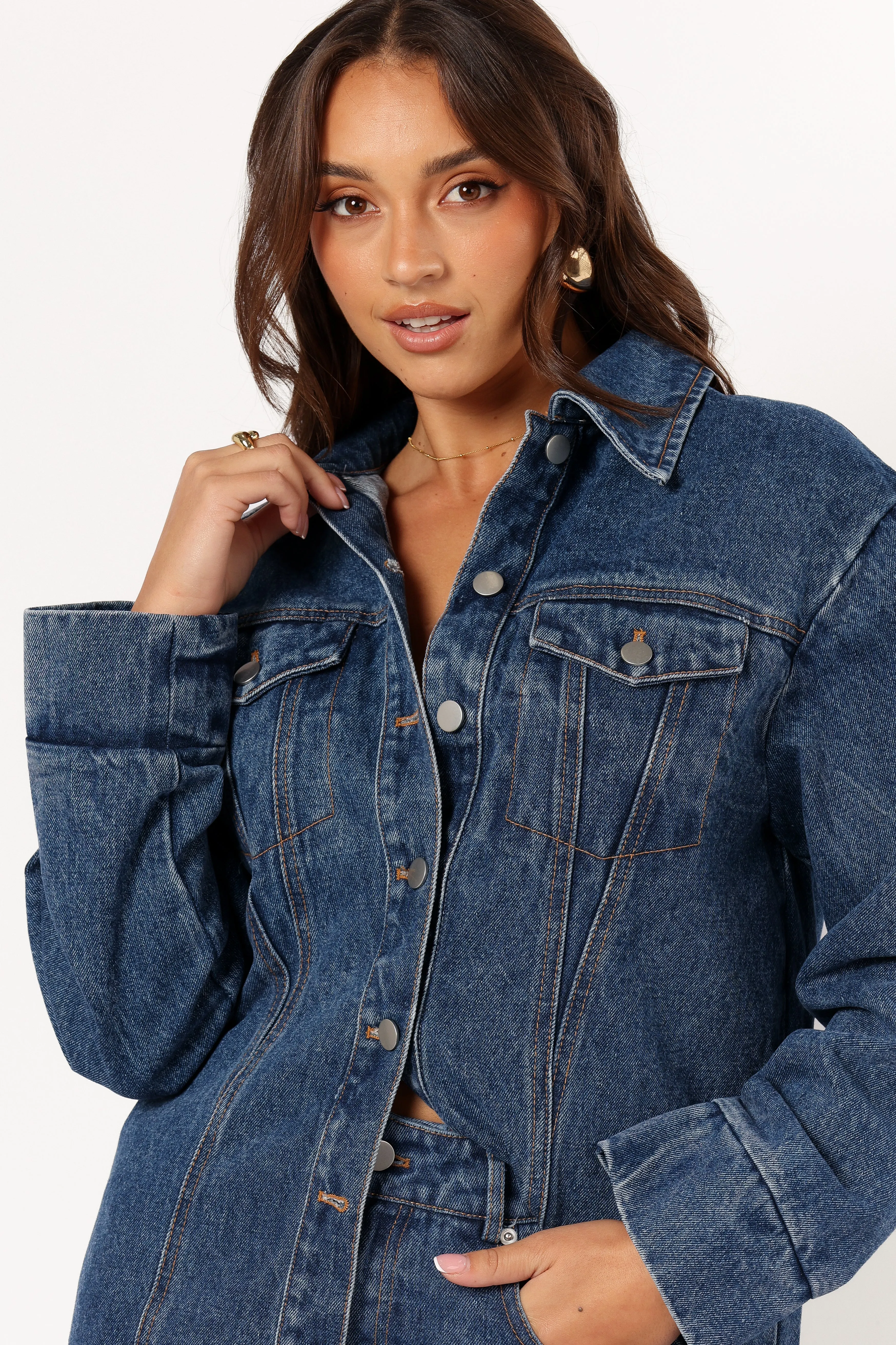 Alba Denim Jacket - Denim