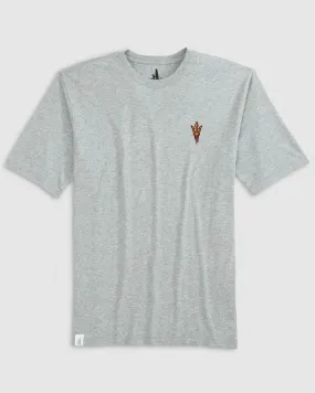 Arizona State University Heathered Spencer Cotton T-Shirt