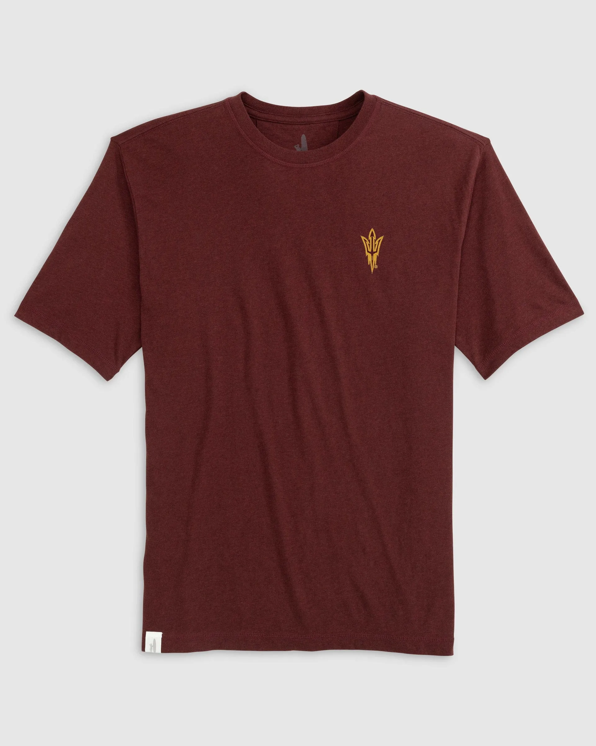 Arizona State University Heathered Spencer Cotton T-Shirt