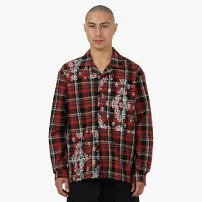 Awake NY Paisley Flannel Shirt Black / Multi