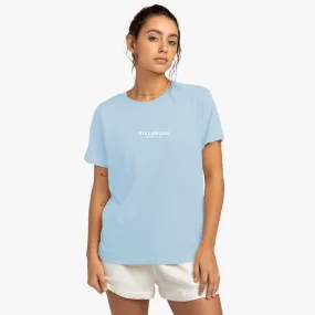 Billabong Womens Society Short Sleeve Tee Bliss Blue