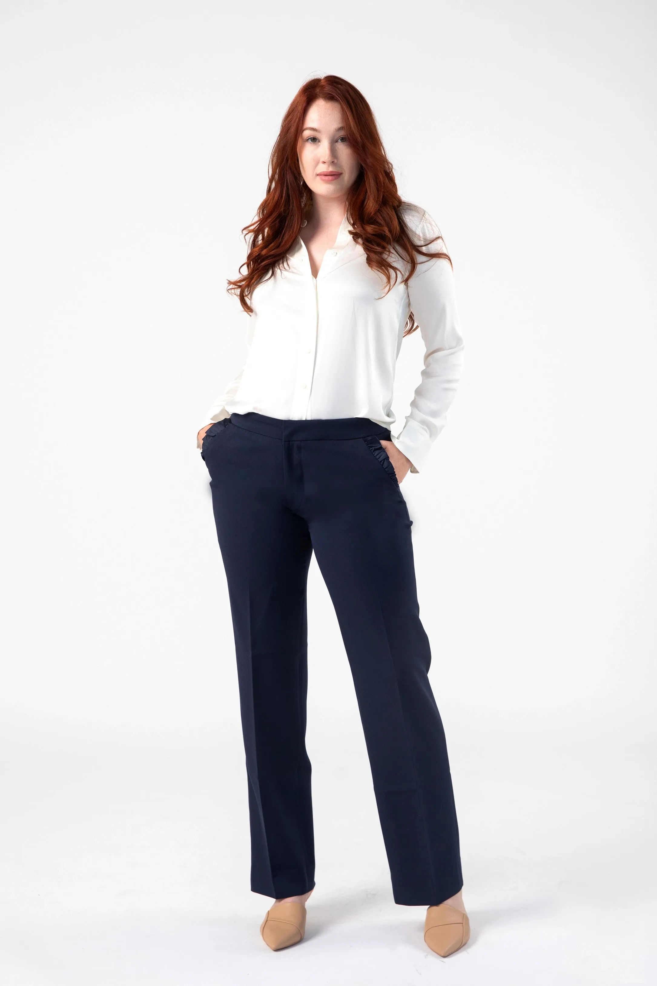 Catalyst Pocket Frill Relaxed Trousers