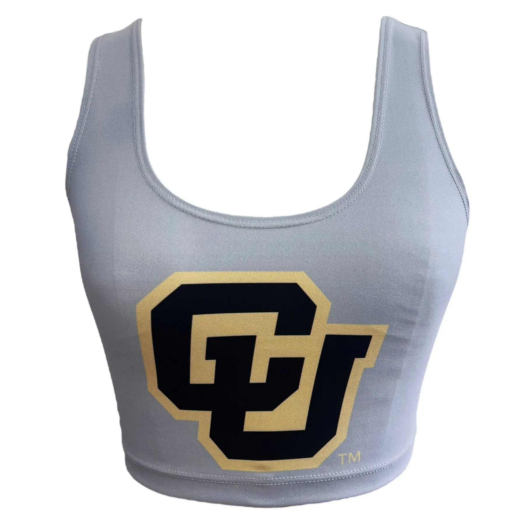 Colorado Boulder Gray Crop Tank Top