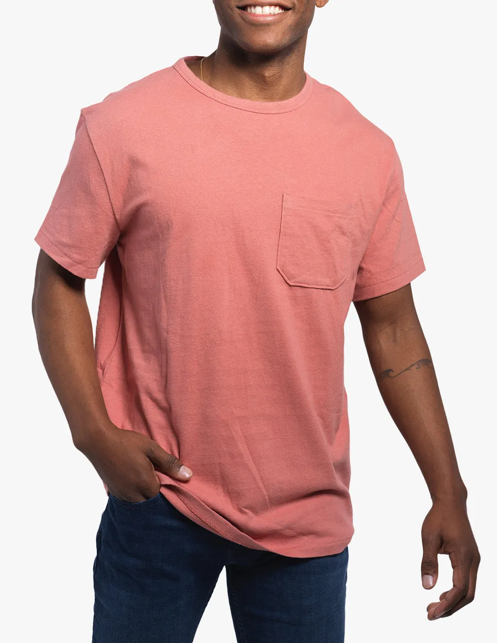 CRIMSON WASHED TEE