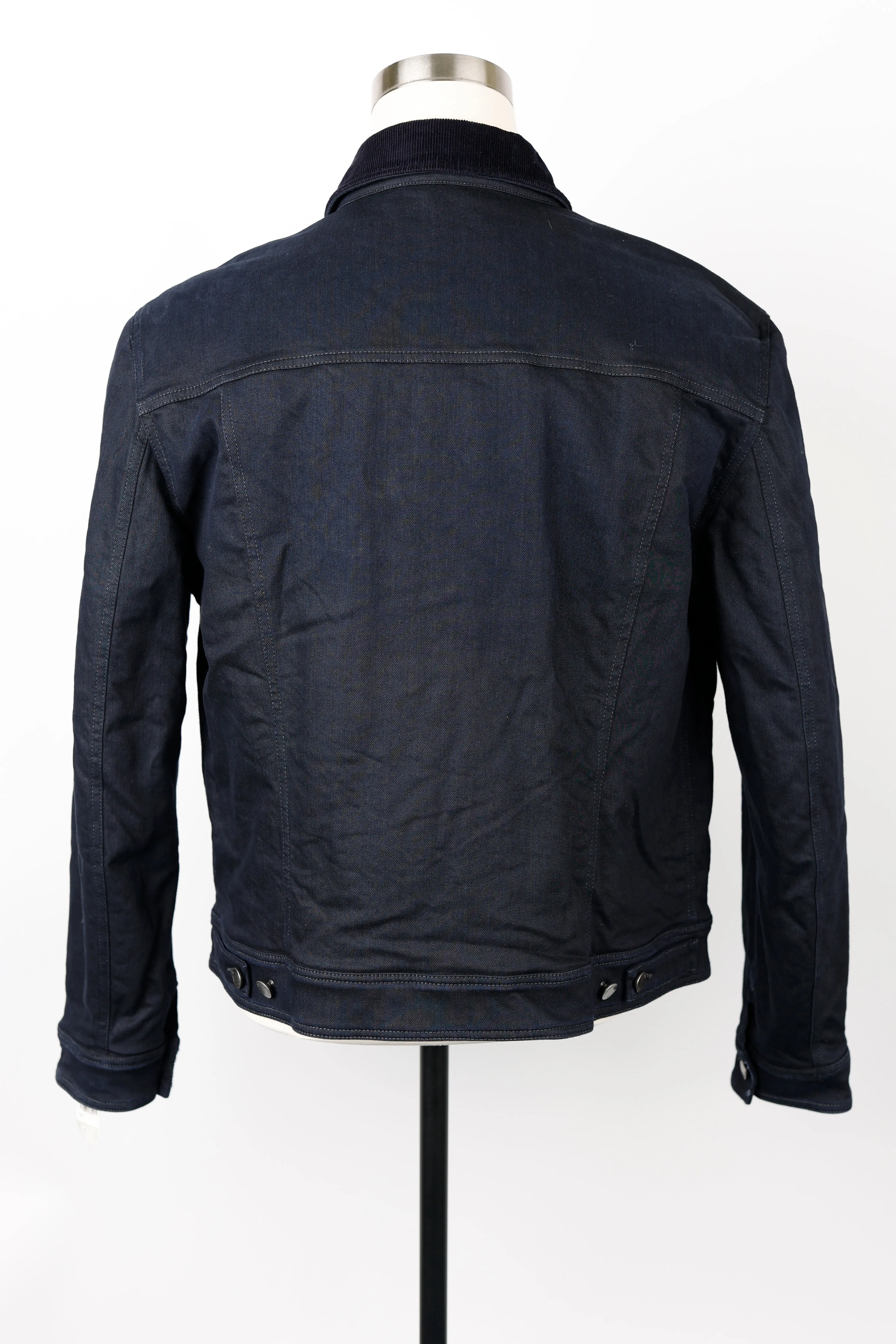 Denim Padded Shirt Jacket