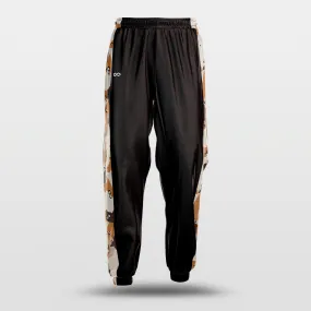 Desert - Customized Basketball Training Pants with pop buttons