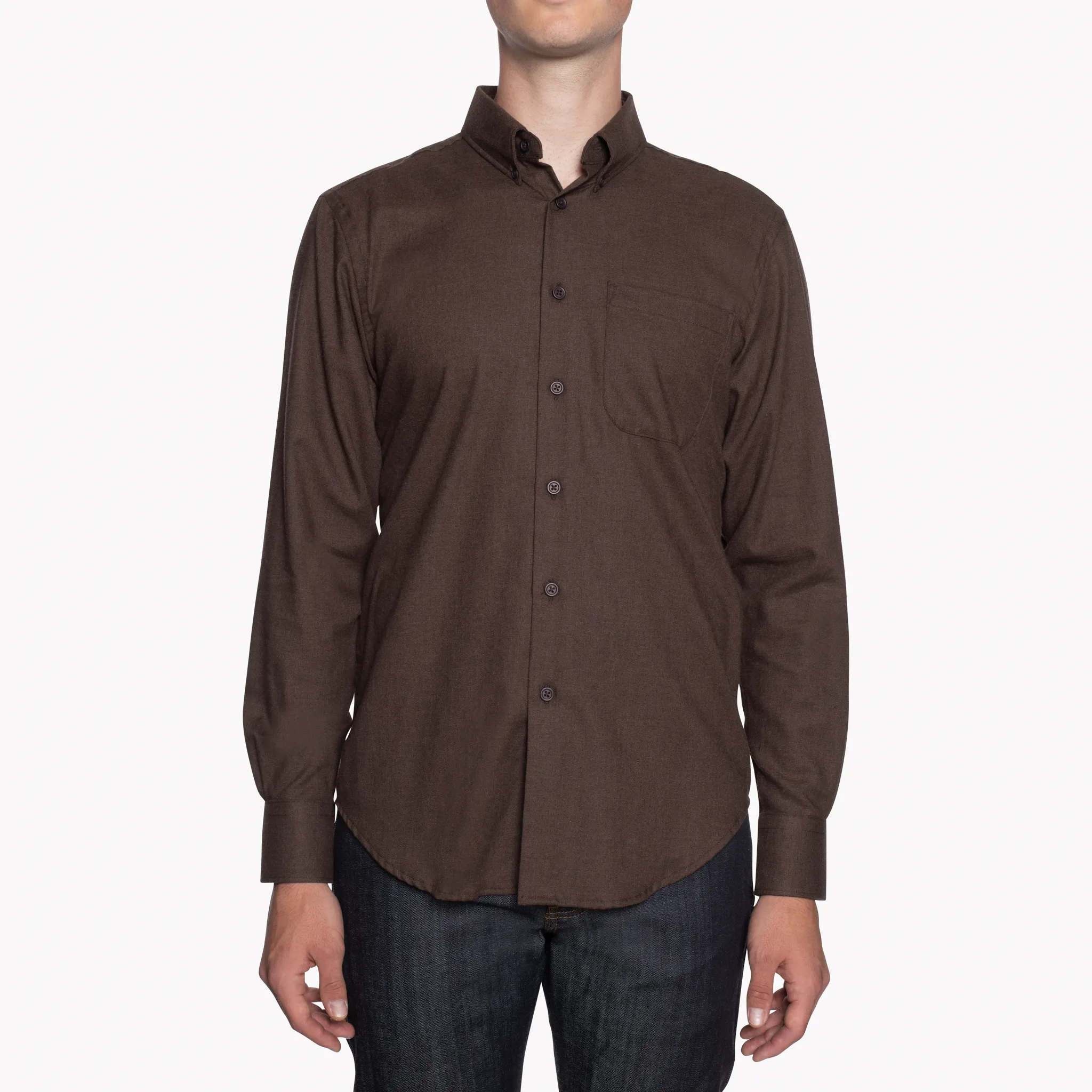 Easy Shirt - Soft Twill - Brown