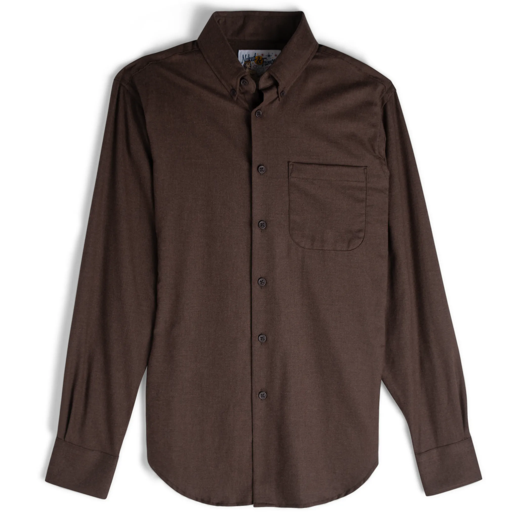 Easy Shirt - Soft Twill - Brown