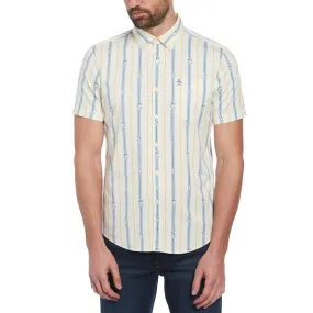 EcoVero™ Blend Vertical Stripe Shirt