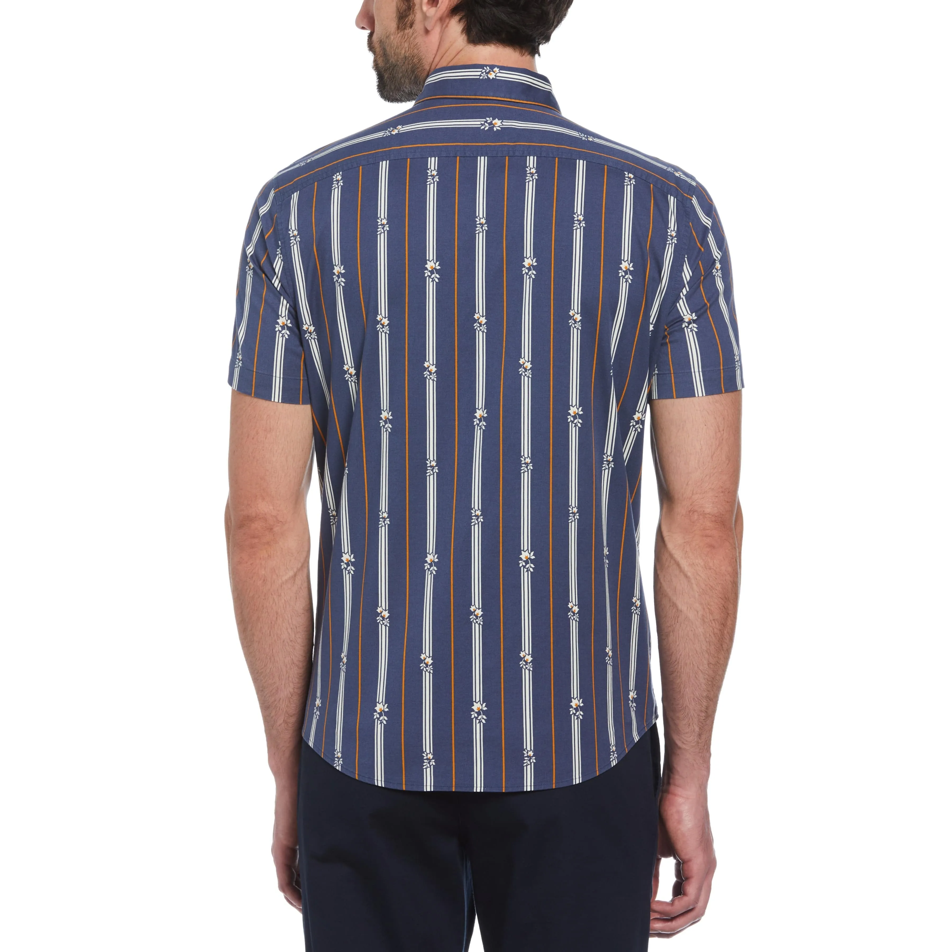 EcoVero™ Blend Vertical Stripe Shirt