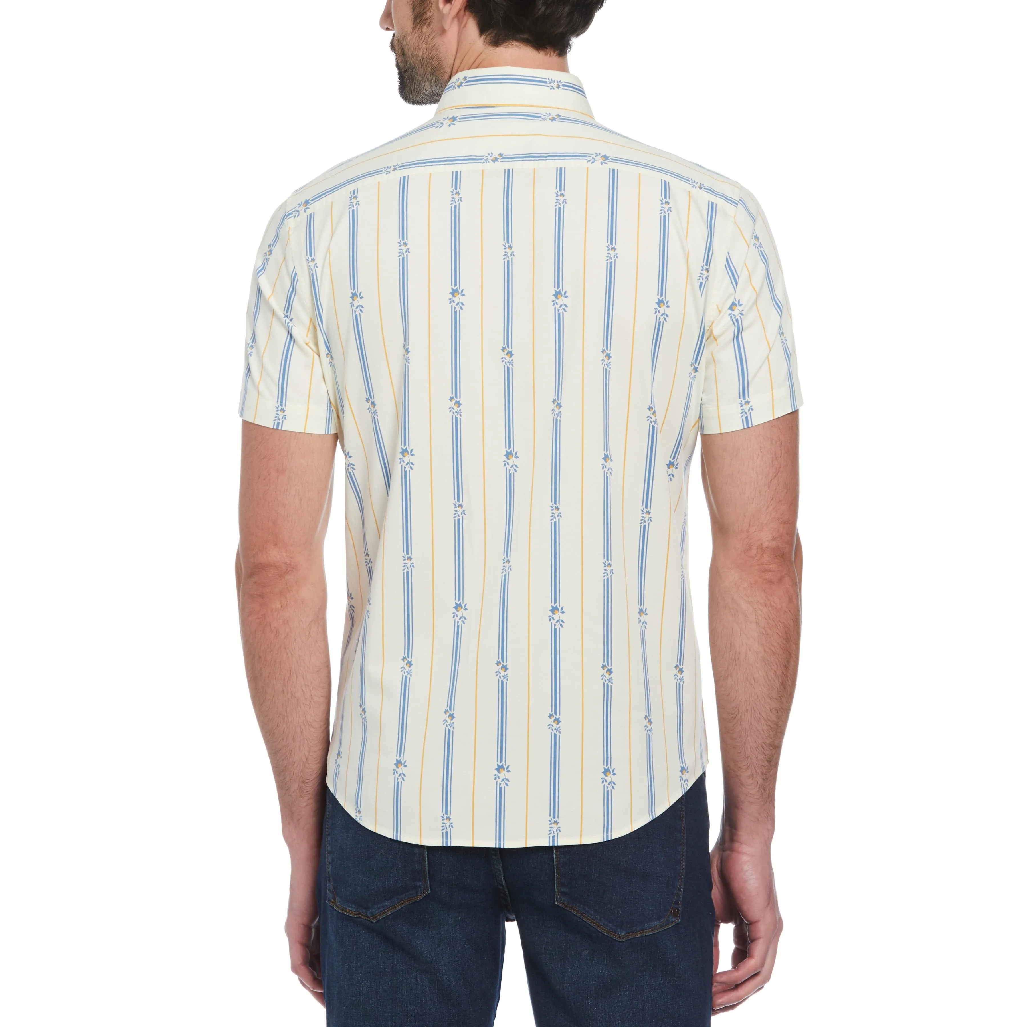 EcoVero™ Blend Vertical Stripe Shirt