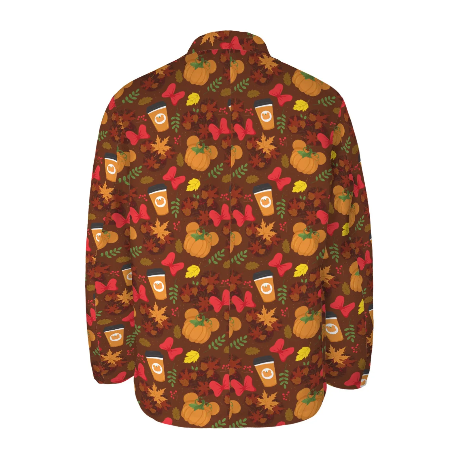 Fall Pumpkins Men's Blazer Jacket