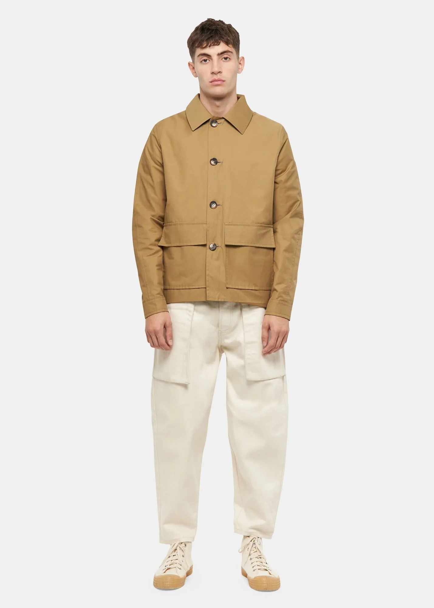 Lou Dalton x Gloverall Reversible Utility Jacket Tobacco