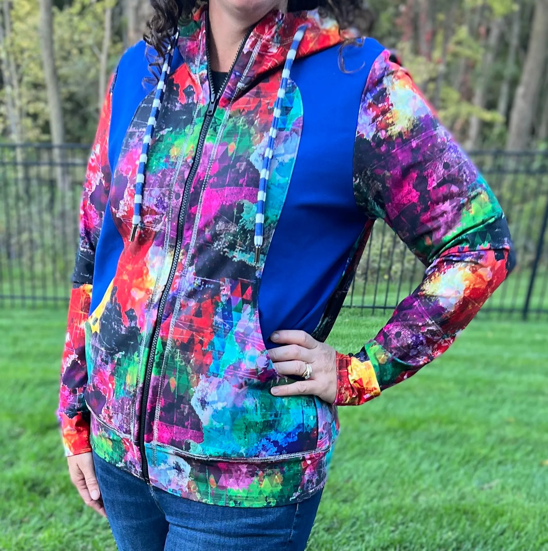 Lumia Zip Up Hoodie PDF Sewing Pattern B-M