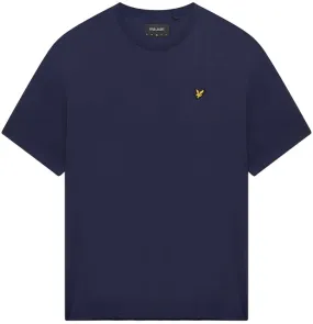 Lyle and Scott Mens Plain T Shirt Navy