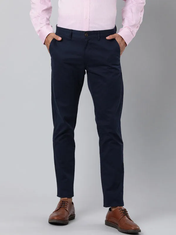 Men Brooklyn Fit Cotton Stretch Trouser