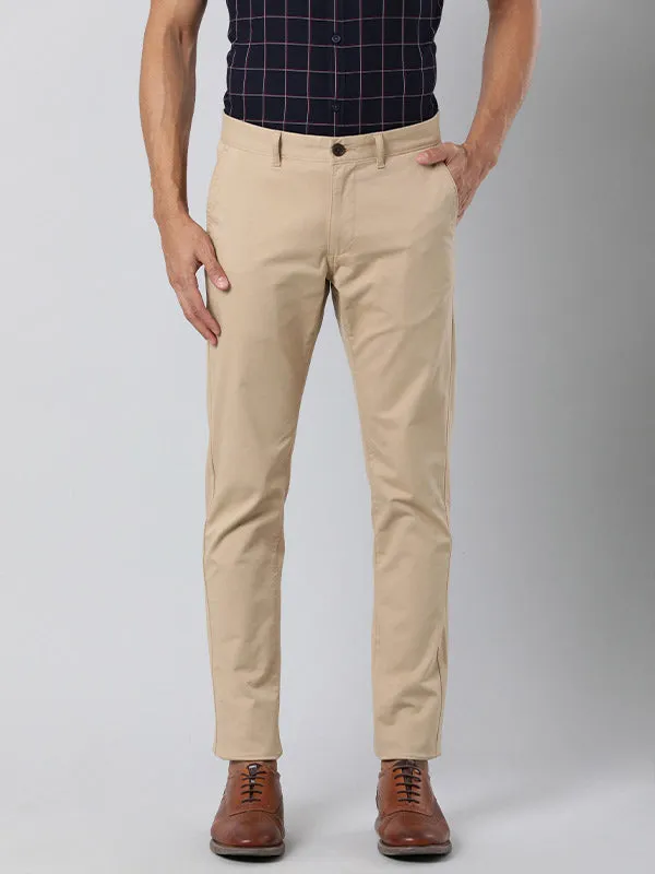 Men Brooklyn Fit Cotton Stretch Trouser