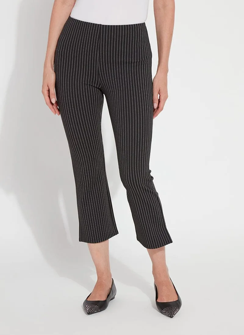 Patterned Crop Kick Flare  (24" Inseam)