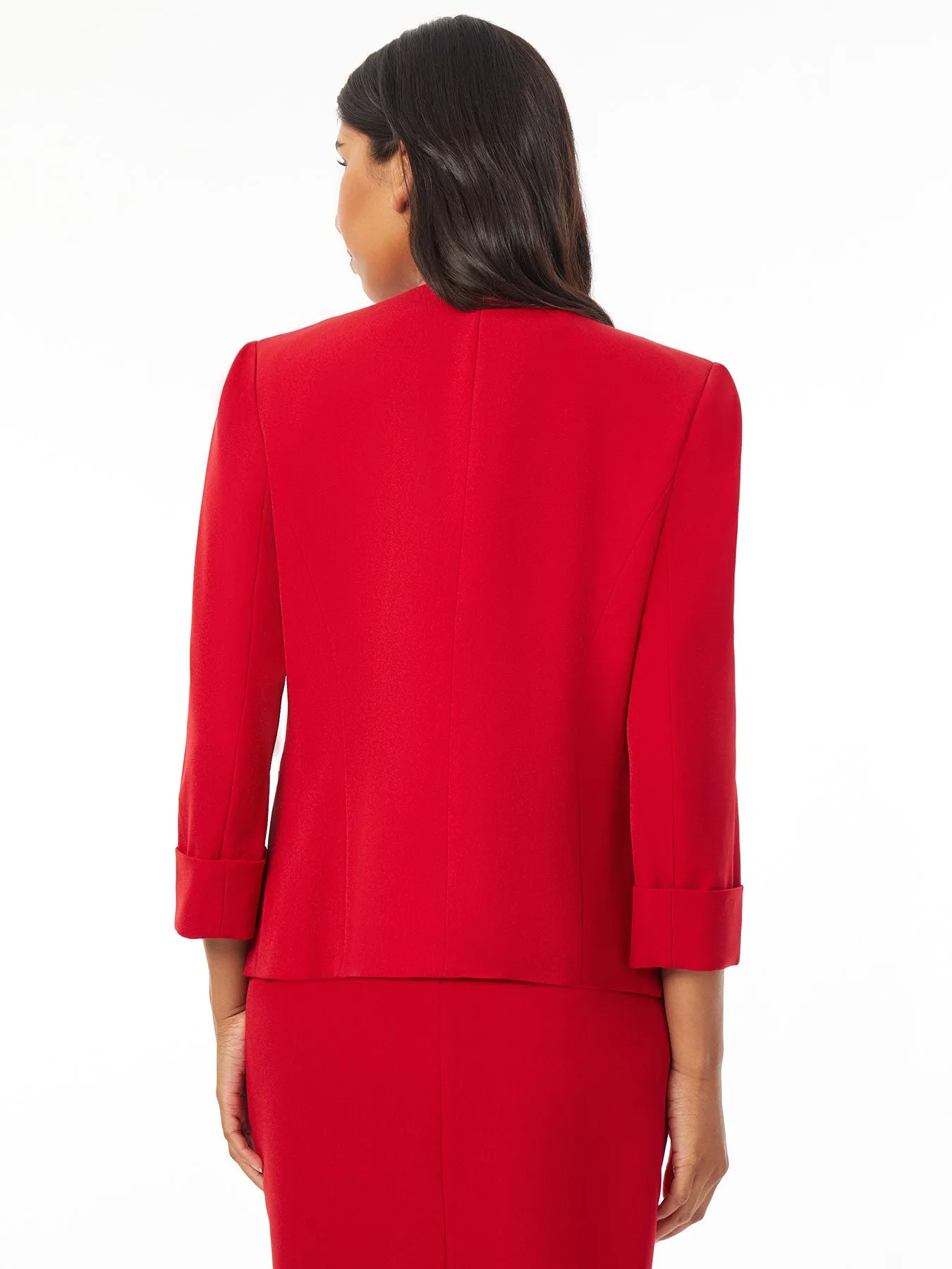 Petite Elle Jacket, Iconic Stretch Crepe