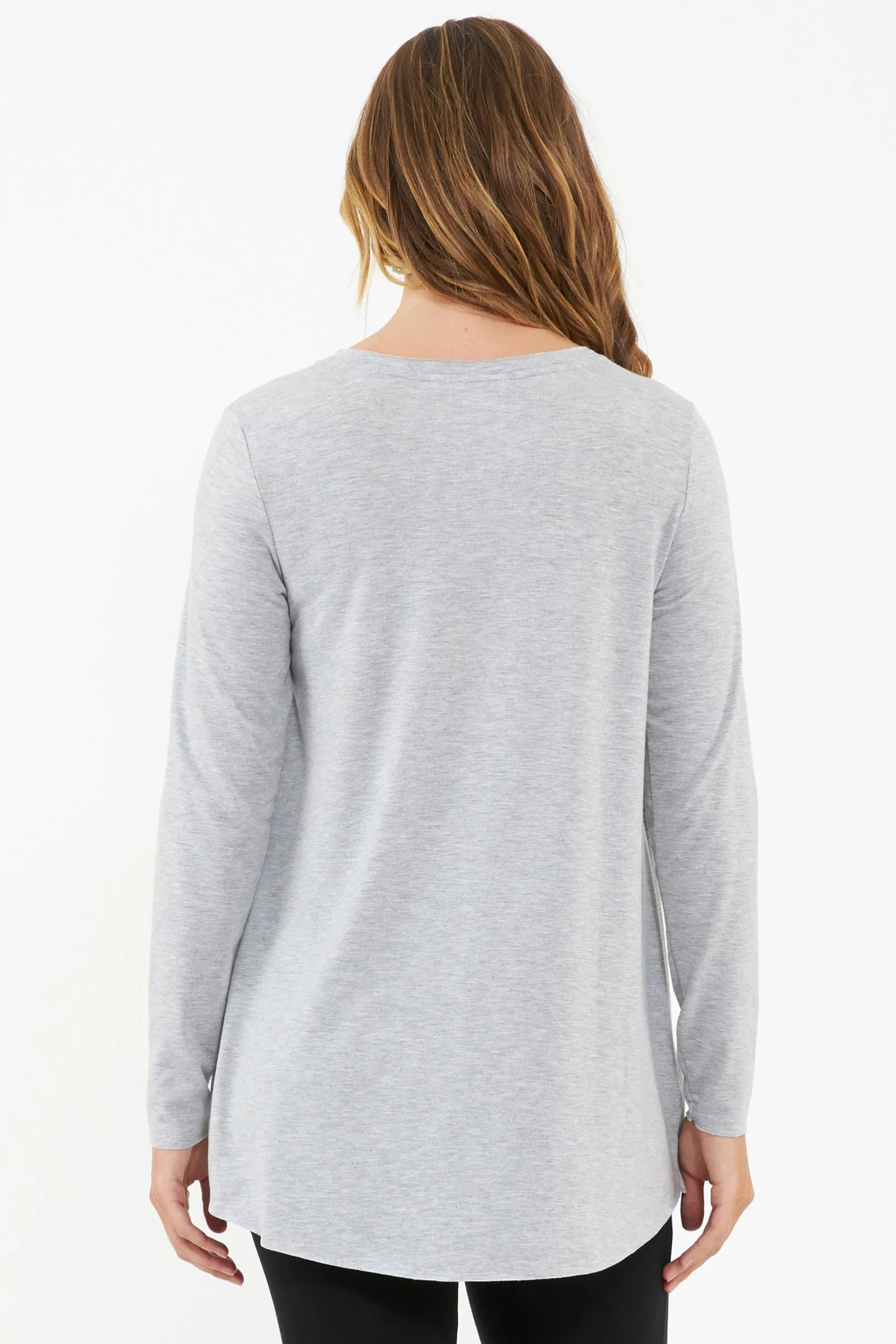 Raw Edge Maternity & Nursing Top