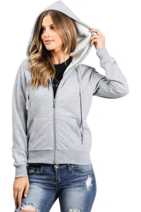 Sherpa-Lined Hoodie