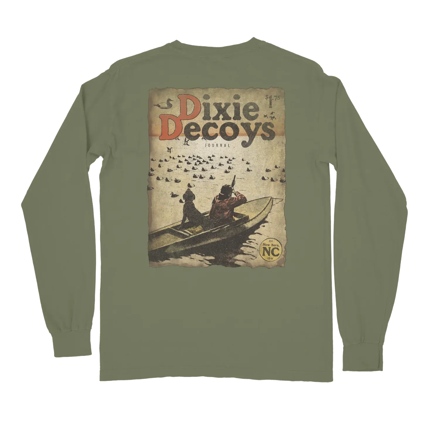 Sporting Journal Long Sleeve Tee by Dixie Decoys