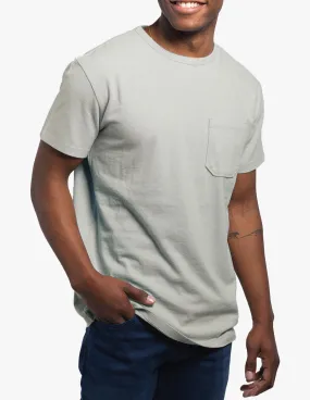 STONE GRAY WASHED TEE