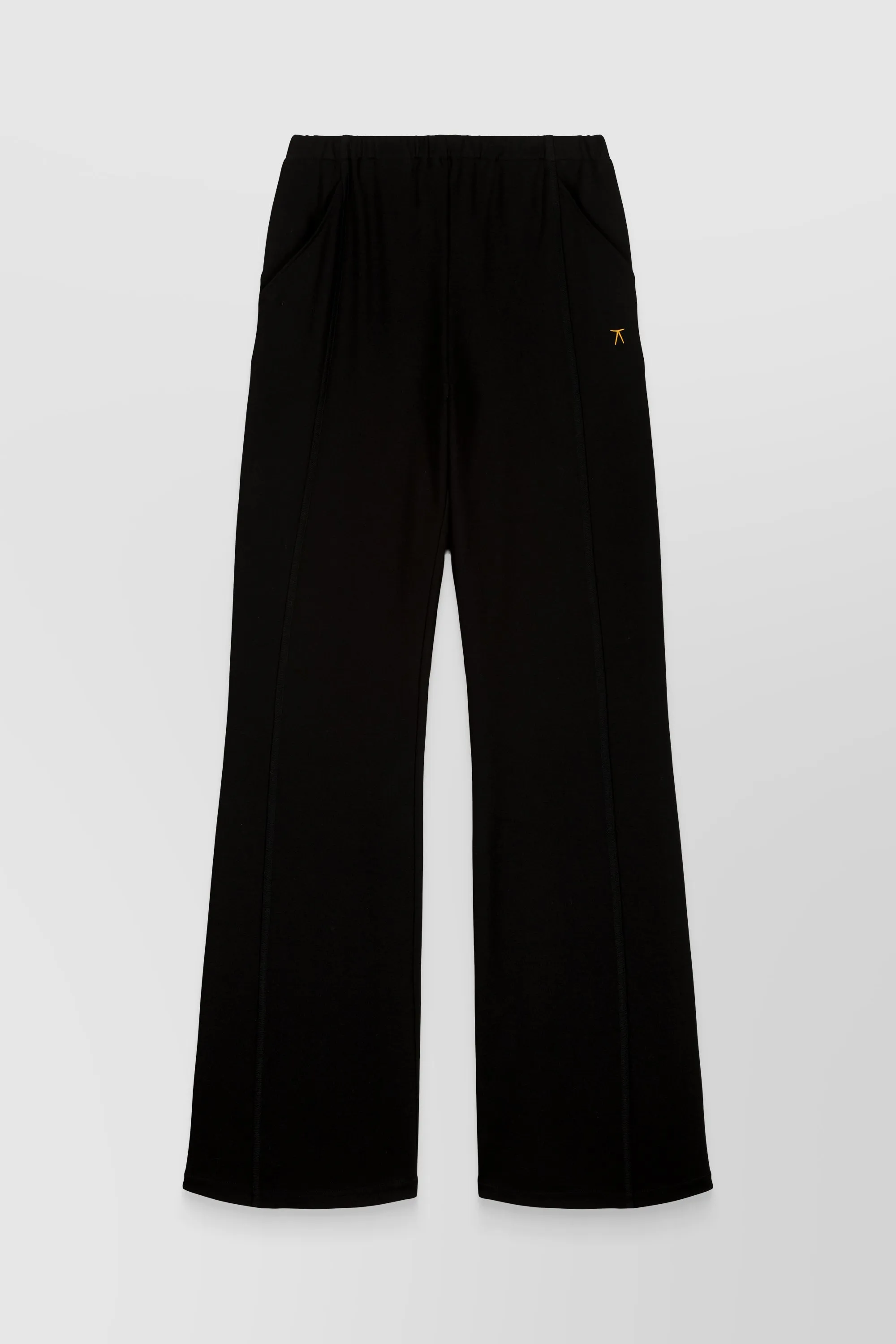 Sustainable ocean jersey wide leg jogging pants