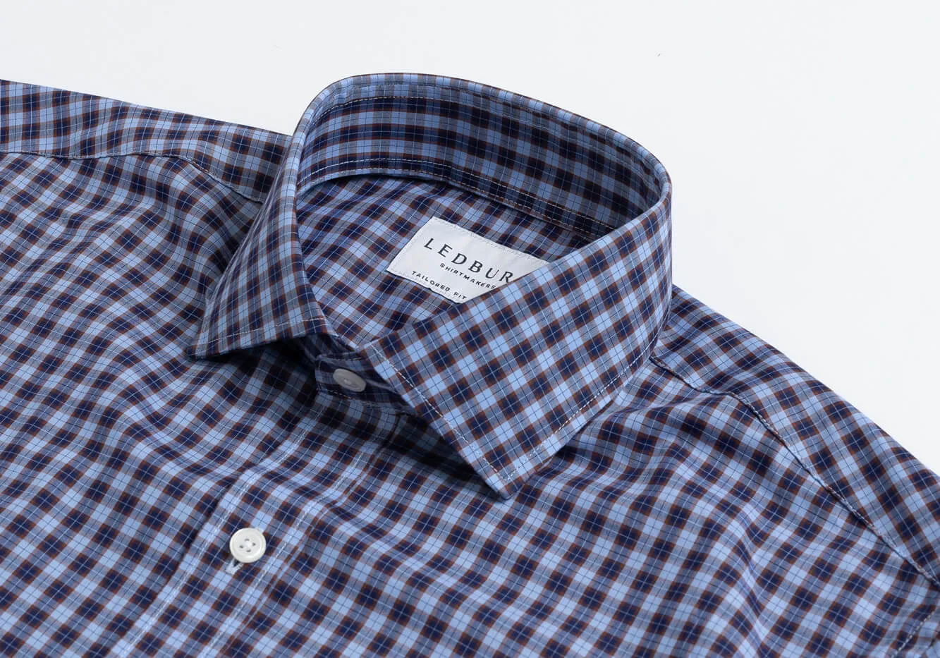 The Blue Parsons Check Custom Shirt