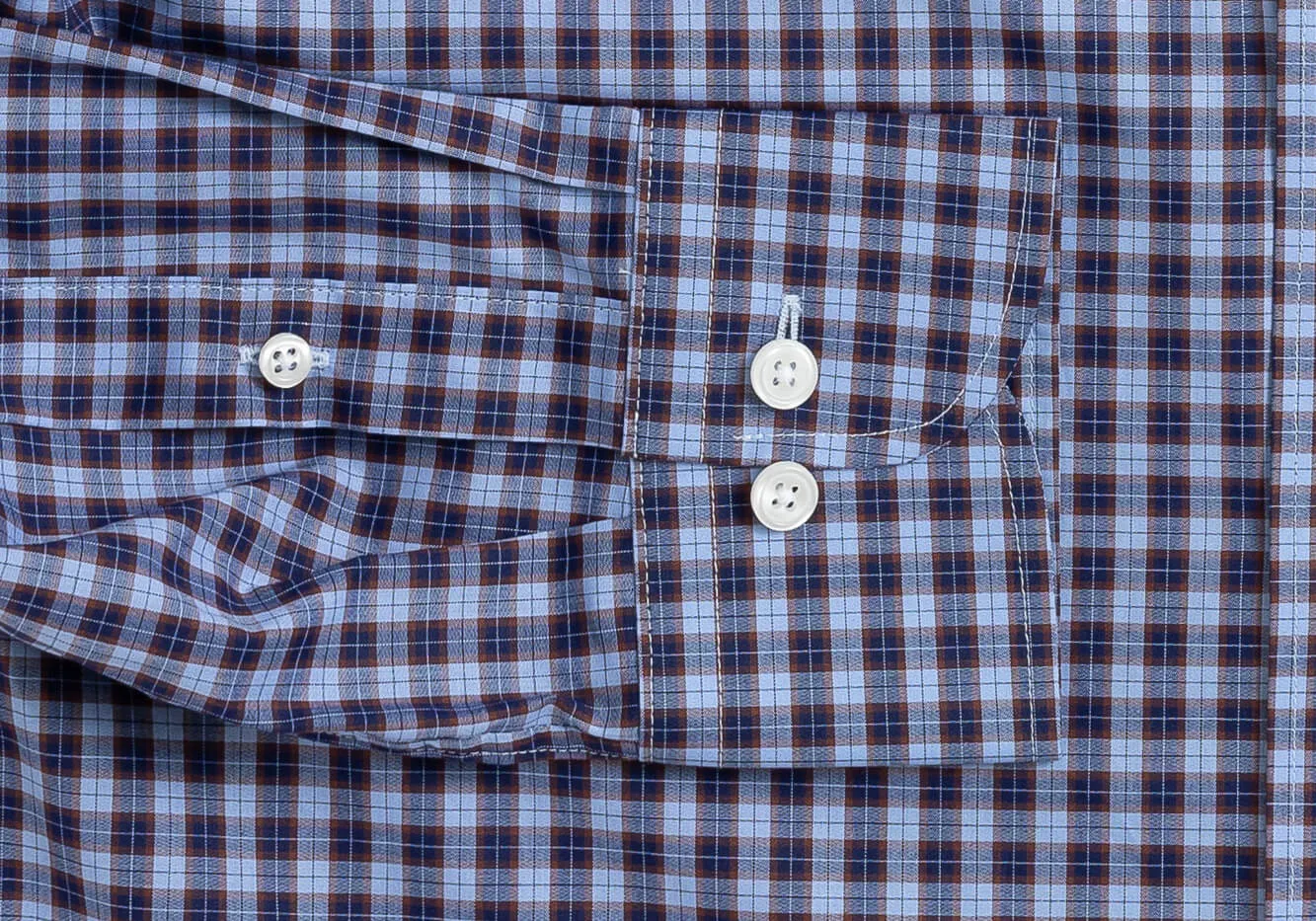 The Blue Parsons Check Custom Shirt