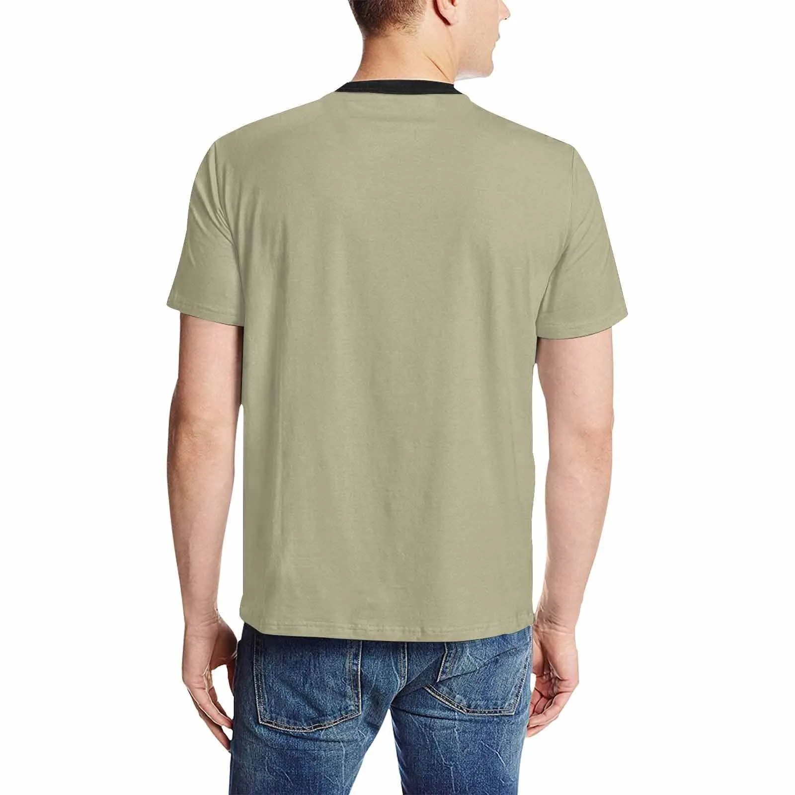 Uniquely You Mens T-Shirt /  Dark Sage Green     - Short Sleeve Casual Shirt