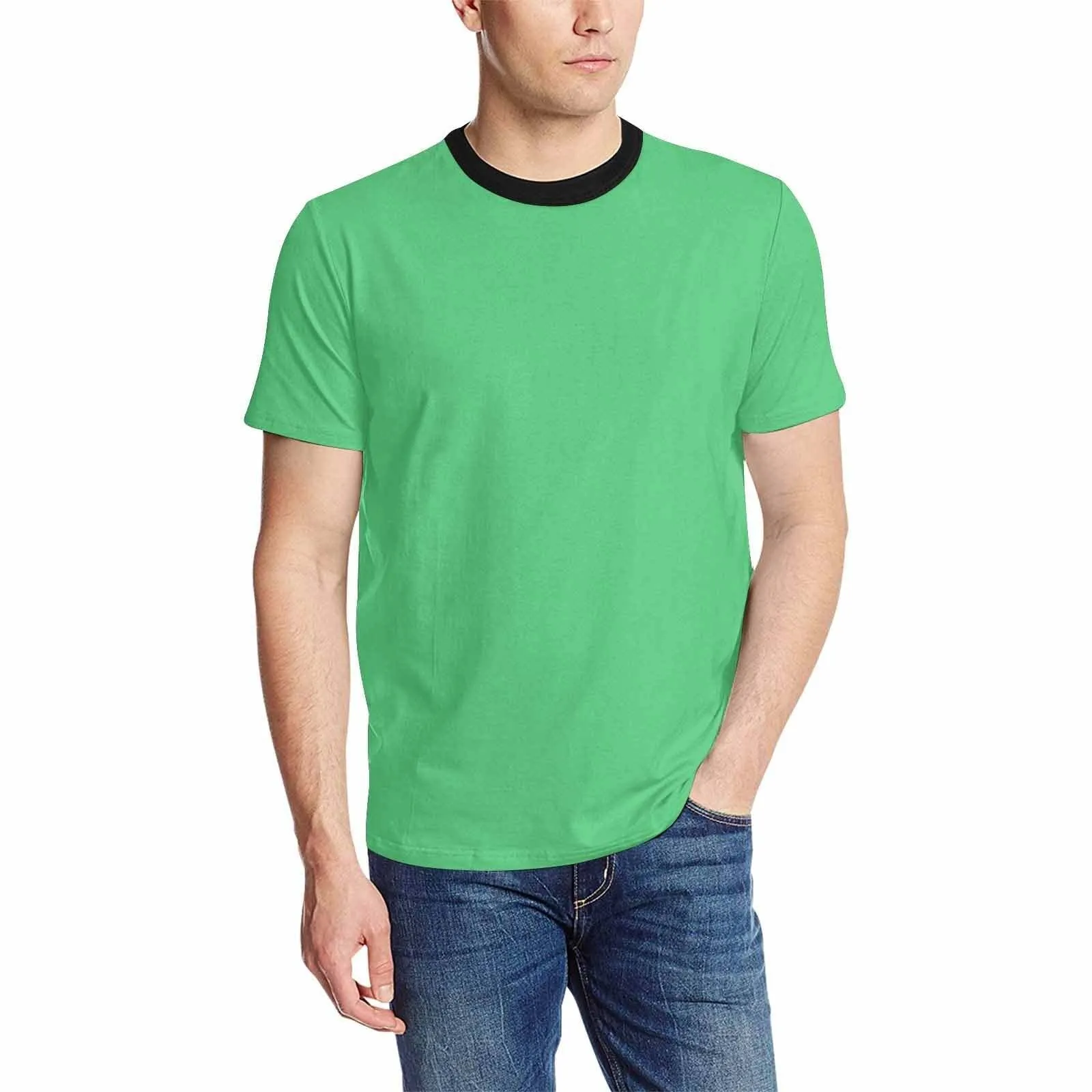 Uniquely You Mens T-Shirt /  Emerald Green     - Short Sleeve Casual Shirt