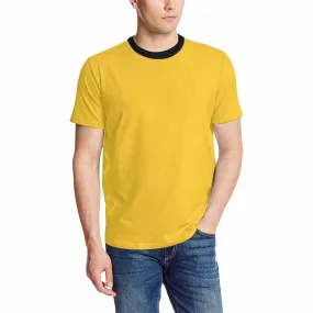 Uniquely You Mens T-Shirt /  Freesia Yellow     - Short Sleeve Casual Shirt