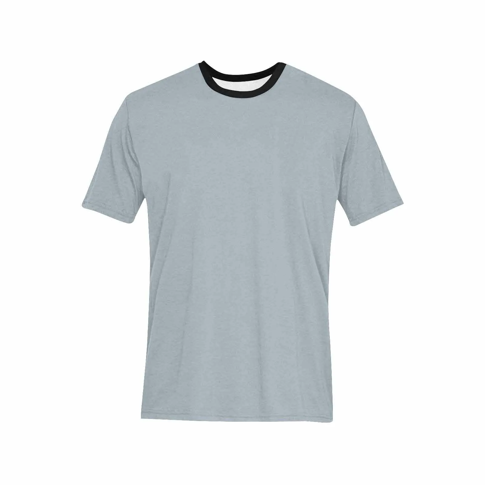 Uniquely You Mens T-Shirt /  Misty Blue Gray     - Short Sleeve Casual Shirt