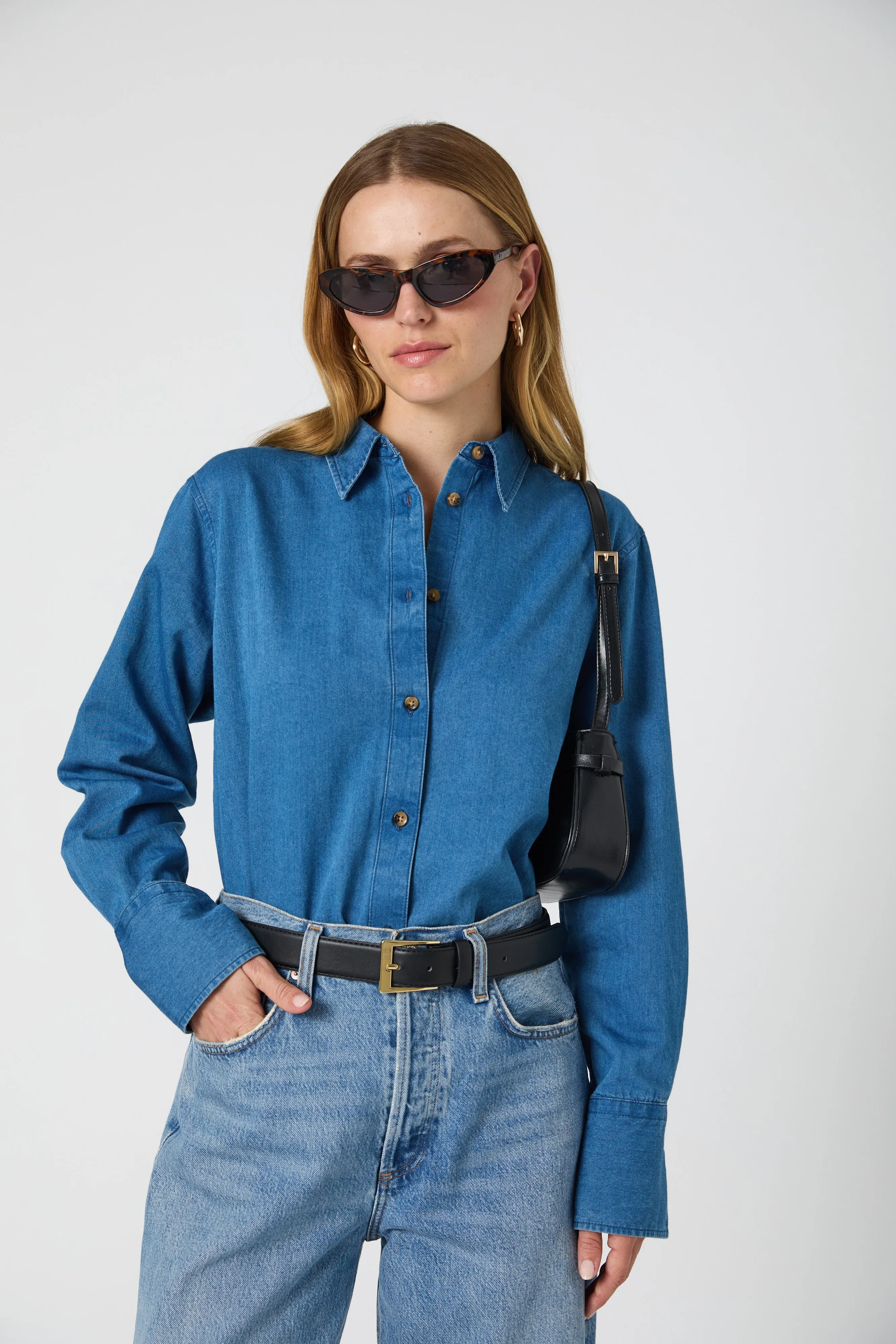 Zaves Chambray Shirt